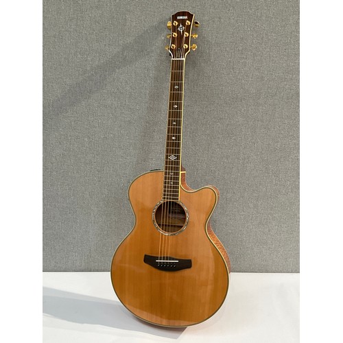 5109 - A Yamaha Compass Series CPX900 NT electro acoustic guitar, soft cased