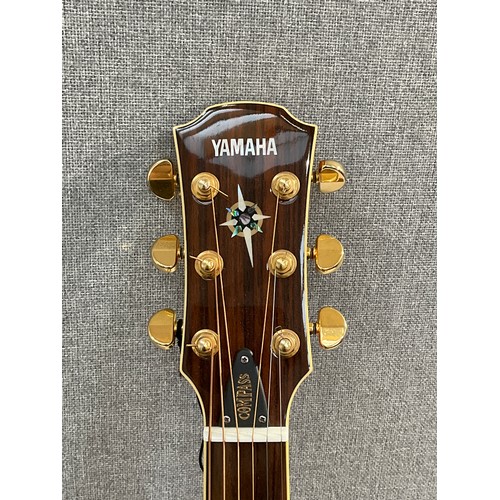 5109 - A Yamaha Compass Series CPX900 NT electro acoustic guitar, soft cased