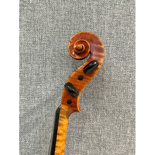 5083 - A Werner Voigt Geigenbaumeister violin, full size (4/4), dated 1959 to label, cased    (R) £700 Soun... 