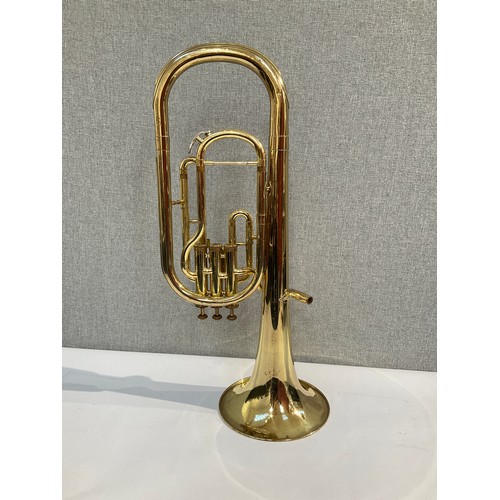 5019 - A Yamaha YAH20 tenor horn with Yamaha fitted case