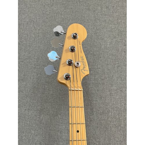 5105 - A Fender Precision Bass guitar, made in USA, three tone sunburst body, serial number Z5136641, circa... 