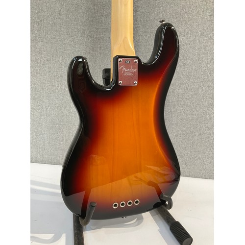 5105 - A Fender Precision Bass guitar, made in USA, three tone sunburst body, serial number Z5136641, circa... 