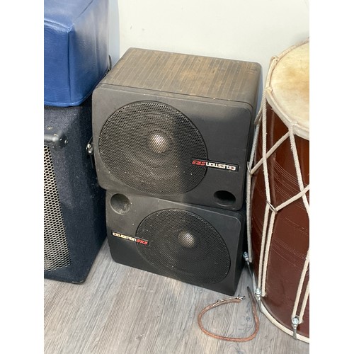 5074 - A pair of Celestion SR3 PA speakers