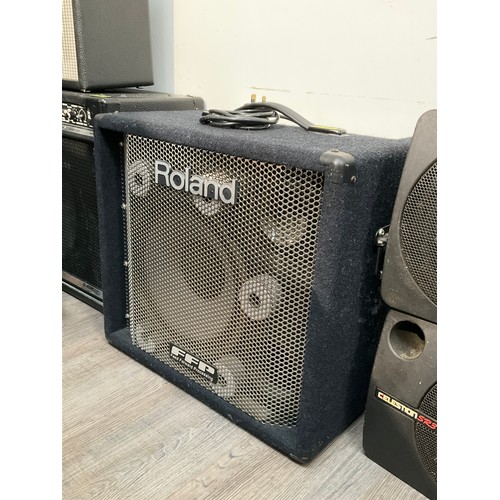 5073 - A Roland FFP DB-500 150W D-Bass amplifier