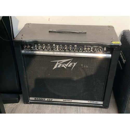 5072 - A Peavey Bandit 112 electric guitar amplifier