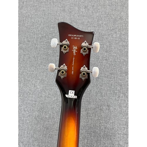 5115 - A Hofner B Bass HI-Series electric violin bass guitar (Beatles style), serial number W1201H271, boxe... 