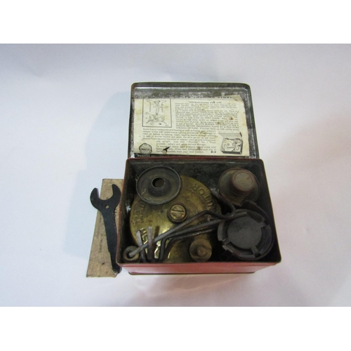 A circa 1940's/50's Monitor touring stove with instructions