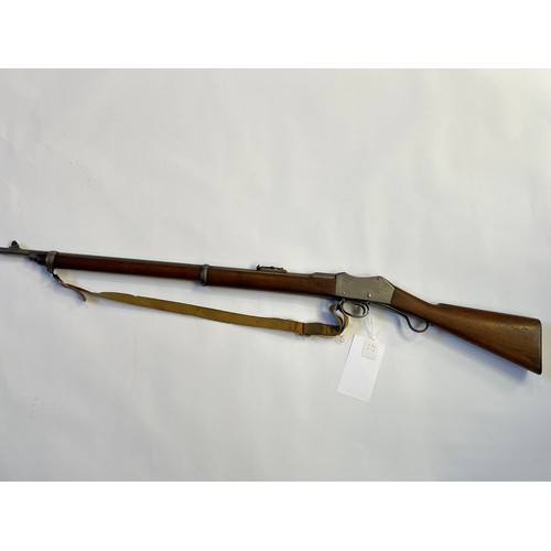 9261 - A W.W. Greener of Birmingham 'Queen's Cup Winner' .22 RF rifle with Martini underlever, serial no. 0... 