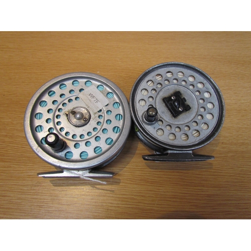 9217 - Two Hardy fly reels; Marquis #7 and 'The Viscount 130'