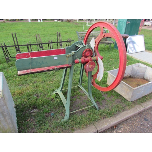 9309 - A Joslin, Colchester 1898 chaff cutter