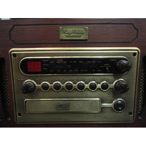 1146 - A Vintage Collection gramophone CD radio  (E)  £10-15