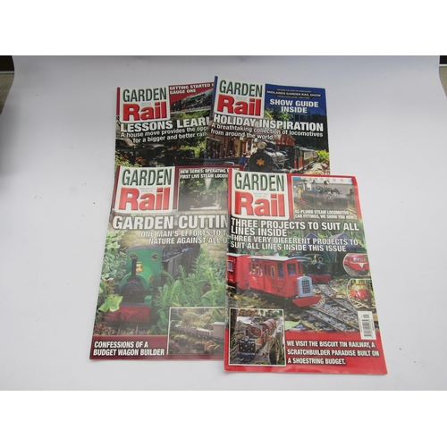 7062 - A quantity of Garden Rail magazines and various books relating to Miniature Railways, modelling etc