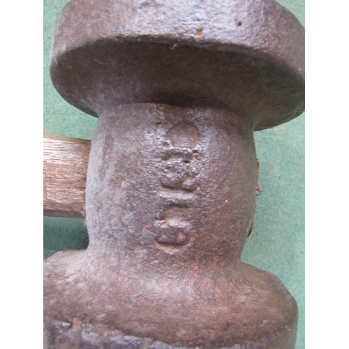 7141 - A 16lb lump hammer