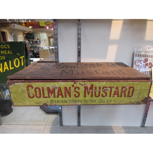 7213 - A Colmans Mustard advertising box