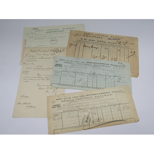 7017 - A quantity of hand written and typed paperwork correspondence relating to the purchase of properties... 