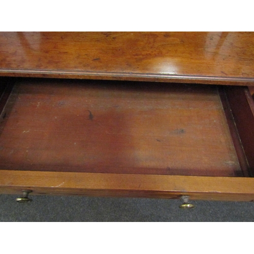 1057 - A Victorian walnut mirror back cabinet with spindle detail and recess over glazed doors, 157cm high ... 