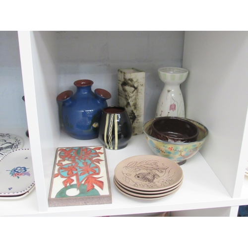 1437 - Studio Pottery including Carn, Poole, etc