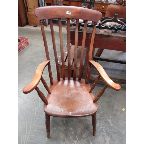 2009 - An early 20th Century Grandfathers chair  (E) £20-30