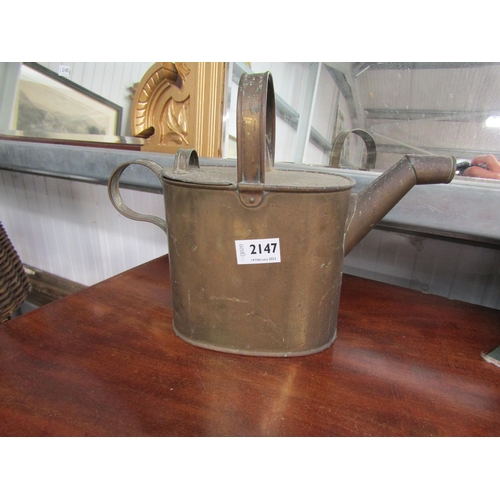 2147 - Brass Watering Can