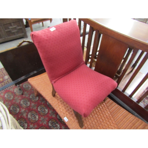 2226 - A 1930's beech framed nursing chair for recovering    (E)  £8-12