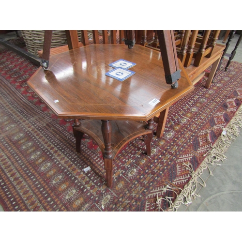 2229 - An Edwardian inlaid rosewood occasional table    (R)  £20