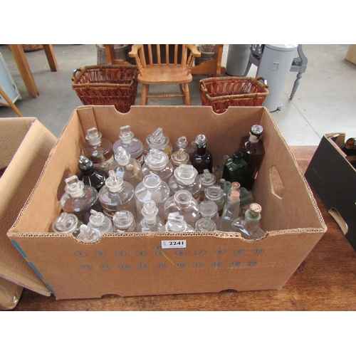 2241 - Large quantity of Chemist's Bottles