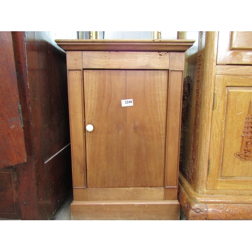 2248 - A French cherrywood cabinet