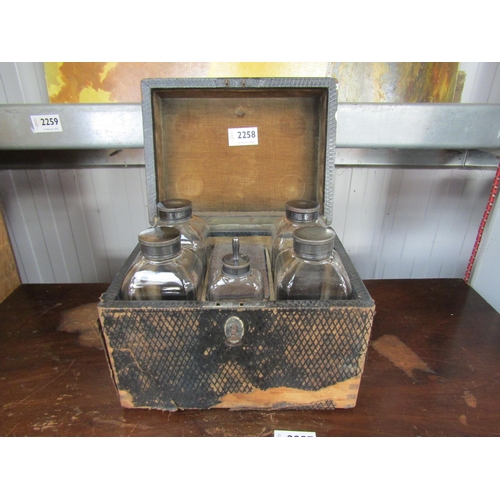 2258 - A Doctor's medicine box and two broncthoscope    (R) £150