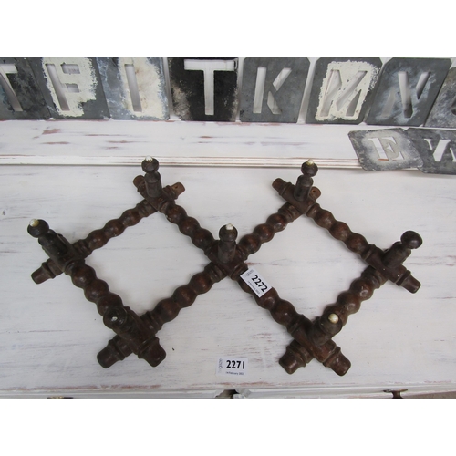 2272 - Victorian coat hanger   (R) £10