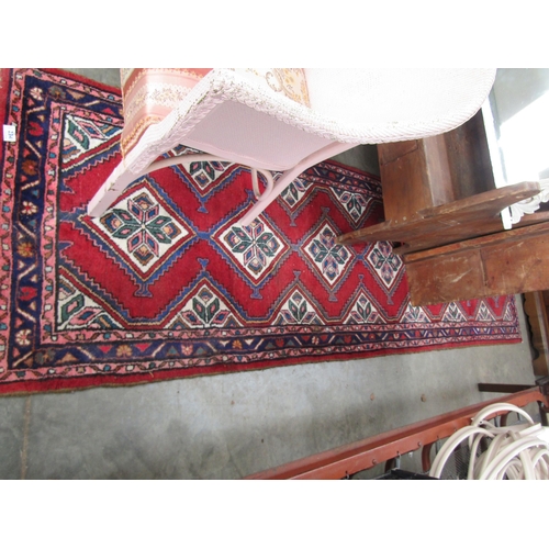 2341 - A wool runner rug   80 x 280cm