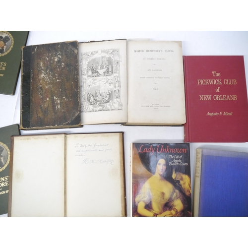 5170 - (Charles Dickens), A collection of 15 titles relating to, or by, Charles Dickens, many of which Dick... 
