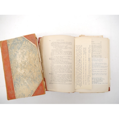 5291 - Walter Rye: 'Norfolk Families', Norwich, Goose & Son, 1913-15, 1st edition, 6 parts complete in two,... 