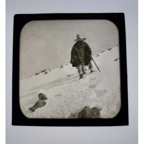 5243 - Harriet Chalmers Adams (American, 1835-1937) A collection of over 60 magic lantern slides documentin... 