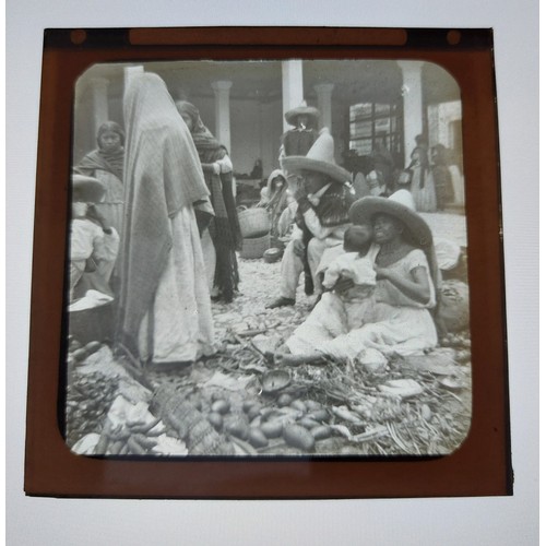 5243 - Harriet Chalmers Adams (American, 1835-1937) A collection of over 60 magic lantern slides documentin... 