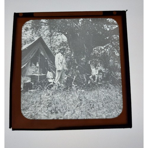 5243 - Harriet Chalmers Adams (American, 1835-1937) A collection of over 60 magic lantern slides documentin... 