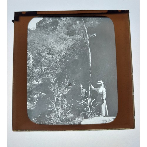 5243 - Harriet Chalmers Adams (American, 1835-1937) A collection of over 60 magic lantern slides documentin... 