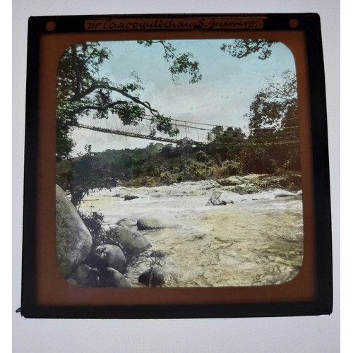 5243 - Harriet Chalmers Adams (American, 1835-1937) A collection of over 60 magic lantern slides documentin... 