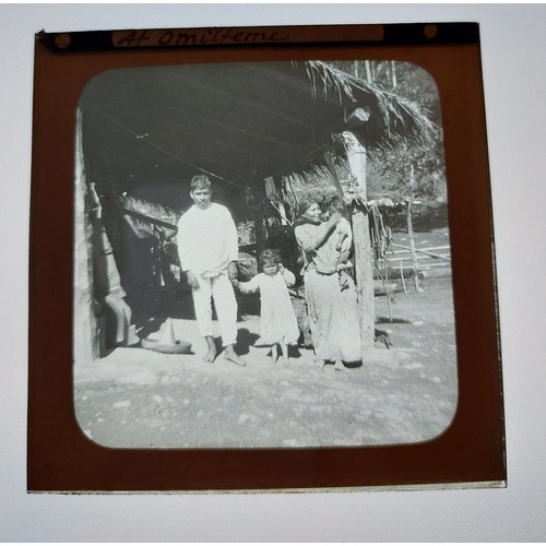 5243 - Harriet Chalmers Adams (American, 1835-1937) A collection of over 60 magic lantern slides documentin... 