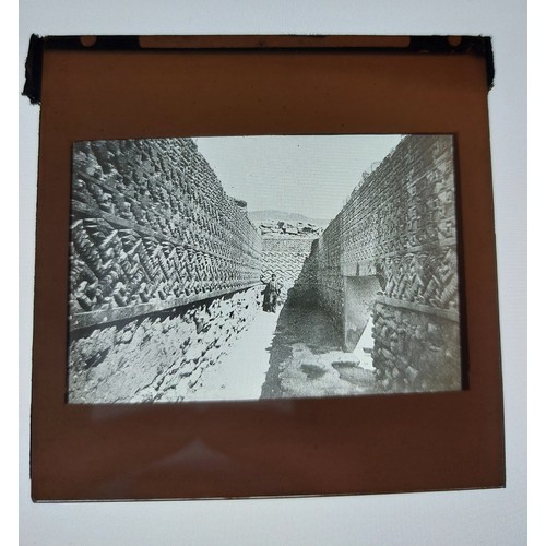 5243 - Harriet Chalmers Adams (American, 1835-1937) A collection of over 60 magic lantern slides documentin... 