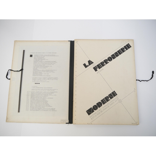 5011 - Henri Clouzot: 'La Ferronerie Moderne. Quatrieme Serie', Paris, Editions d'Art Charles Moreau, 1925,... 