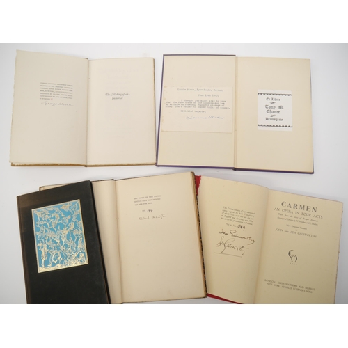 5053 - John & Ada Galsworthy: 'Carmen', London, Elkin Mathews and Marrot, 1932, limited edition (589/650), ... 