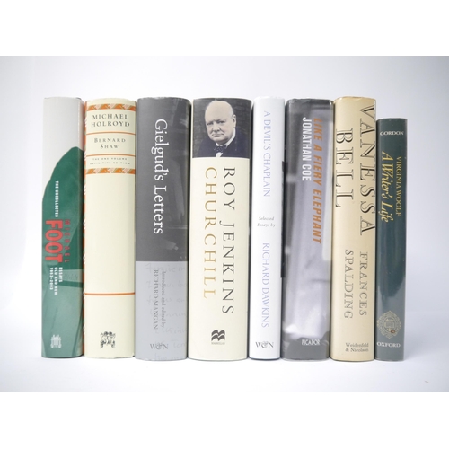 5120 - Eight assorted biographies, letters etc, some signed, including L. Gordon: 'Virginia Woolf. A Writer... 