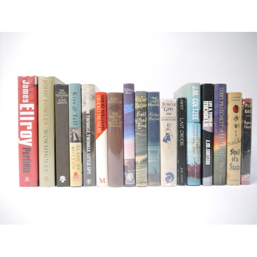 5121 - A collection of seventeen modern first editions etc, some signed, including J.M. Coetzee, 2 titles: ... 