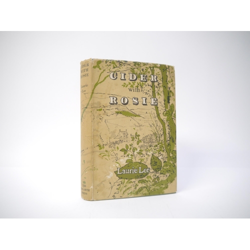 5125 - Laurie Lee: 'Cider With Rosie', London, The Hogarth Press, 1959, 1st edition, black & white frontis ... 