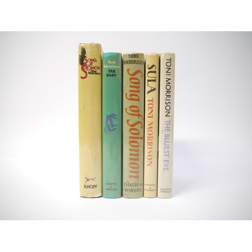 5127 - Toni Morrison, 4 UK 1st editions, all published London, Chatto & Windus, all original cloth, all in ... 
