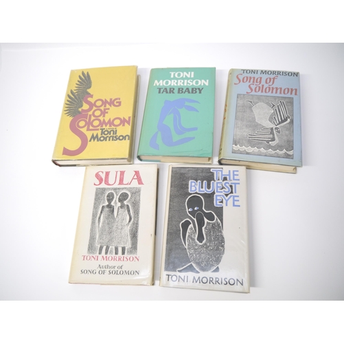 5127 - Toni Morrison, 4 UK 1st editions, all published London, Chatto & Windus, all original cloth, all in ... 