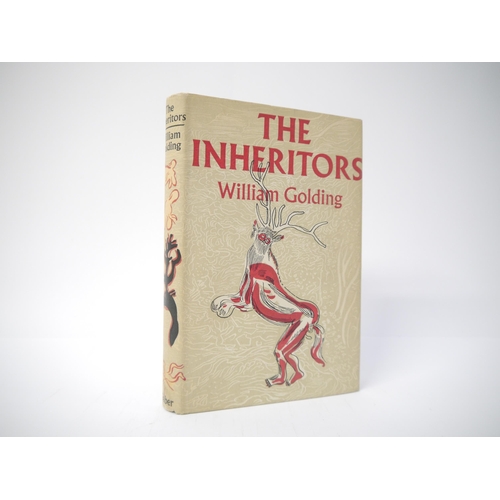 5128 - William Golding: 'The Inheritors', London, Faber & Faber, 1955, 1st edition, original cloth gilt (VG... 