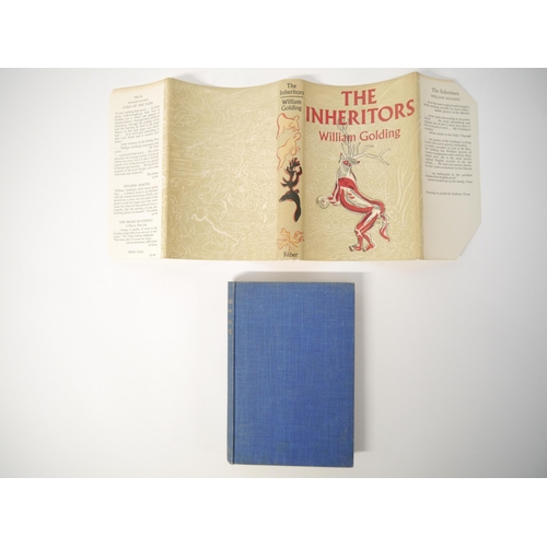 5128 - William Golding: 'The Inheritors', London, Faber & Faber, 1955, 1st edition, original cloth gilt (VG... 