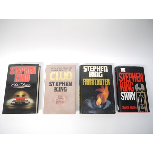 5130A - Stephen King, seven UK 1st editions, all original cloth, all in dust wrappers, comprising: 'Firestar... 