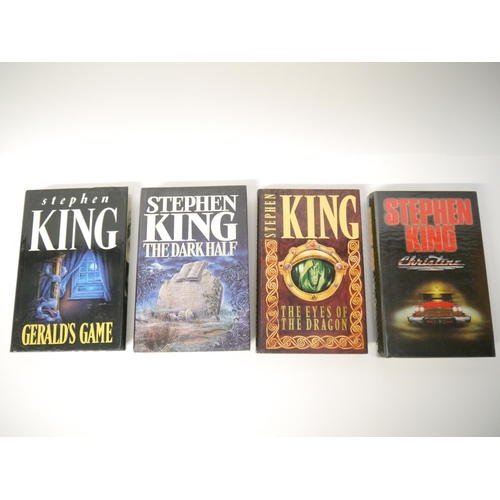 5130A - Stephen King, seven UK 1st editions, all original cloth, all in dust wrappers, comprising: 'Firestar... 